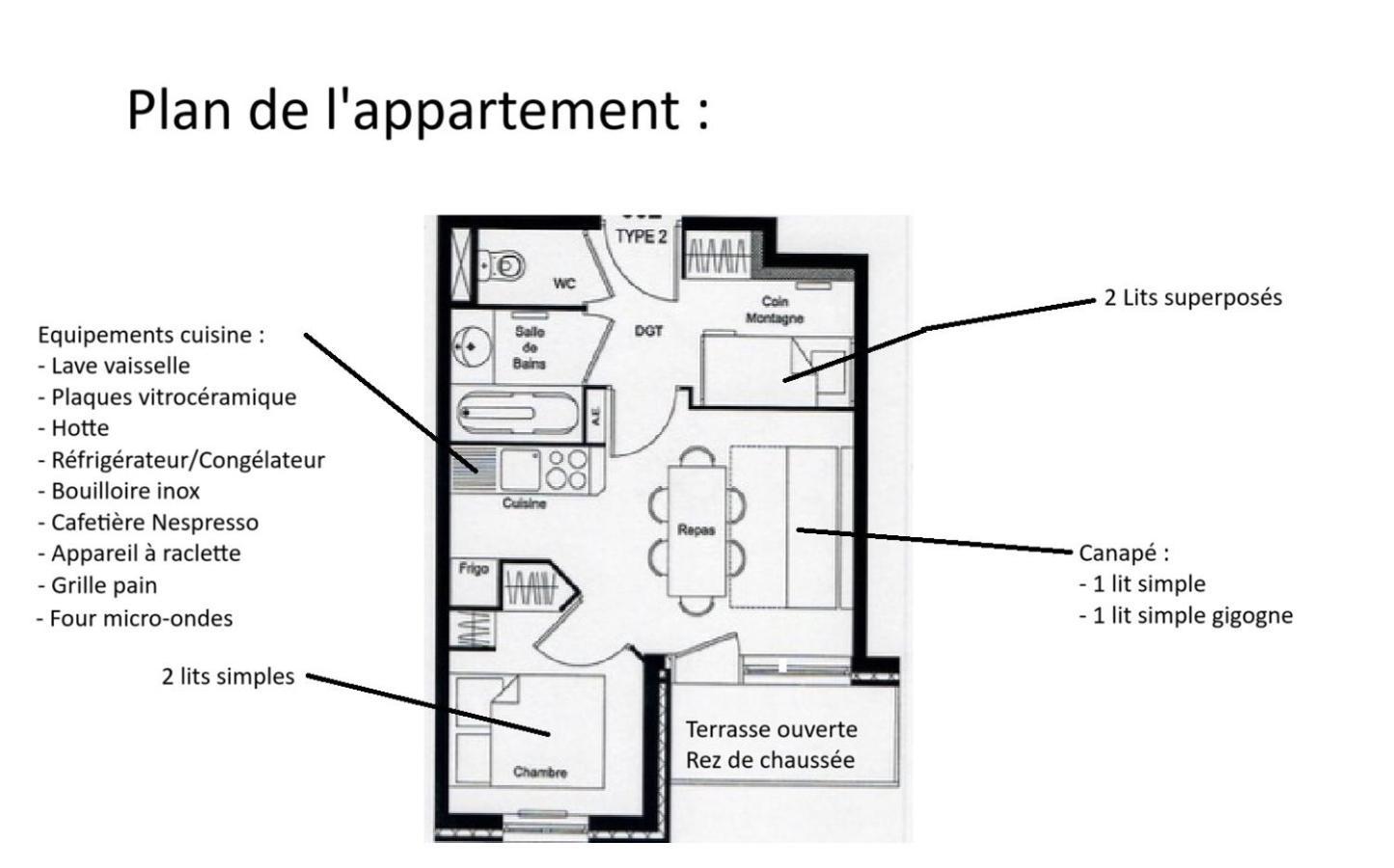 Le Hameau Spa & Piscine Appartement 2 Pieces 6Pers By Alpvision Residences Orelle Exterior photo